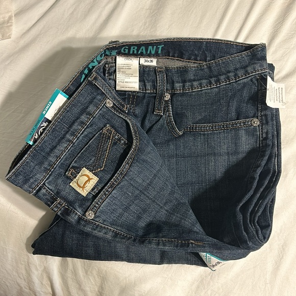 NWT Men’s Cinch Grant jeans 34x36 - Picture 3 of 3